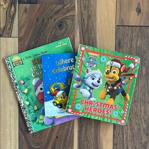 Bundle of Christmas books for toddlers or preschoolers